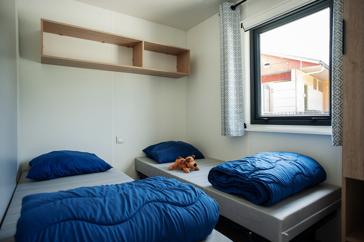 Mobilheim Bali Premium Schlafzimmer Einzelbetten