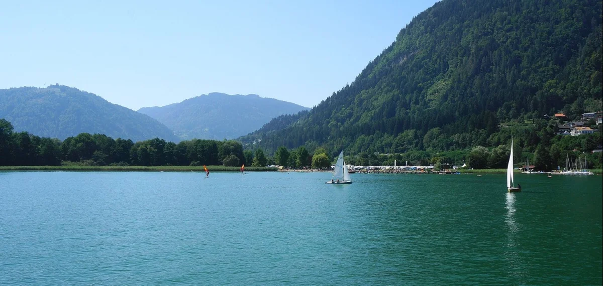 Aussicht auf den Ossiachersee